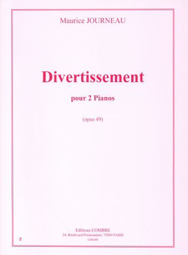 cubierta Divertissement Op.49 Combre