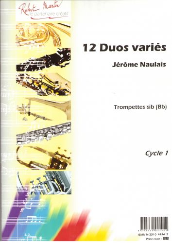 cubierta Douze Duos Varis Editions Robert Martin