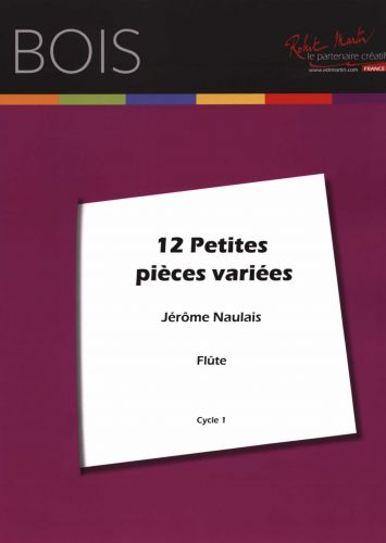 cubierta Douze Petites Pices Varies Editions Robert Martin