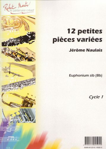 cubierta Douze Petites Pices Varies (Version Bb) Robert Martin
