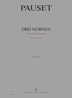cubierta Drei Nornen Editions Henry Lemoine