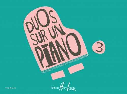 cubierta Duos sur un piano Vol.3 Editions Henry Lemoine