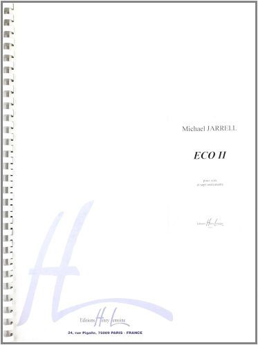 cubierta Eco II Editions Henry Lemoine