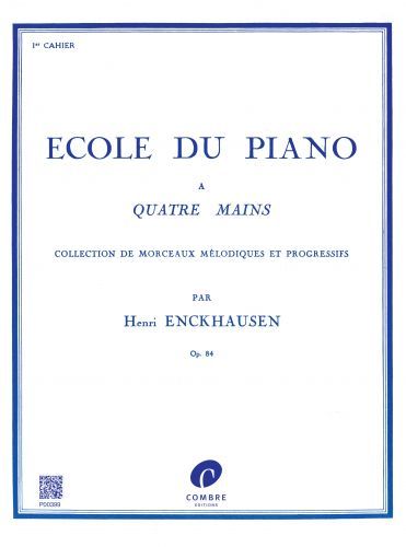 cubierta Ecole du piano � 4 mains Op.84 Vol.1 Combre