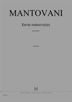 cubierta Entre parenth�ses Editions Henry Lemoine