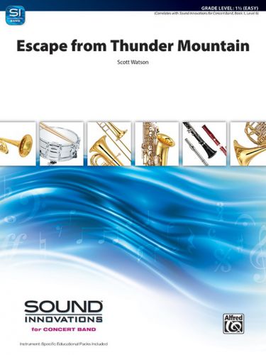 cubierta ESCAPE FROM THUNDER MOUNTAIN Warner Alfred