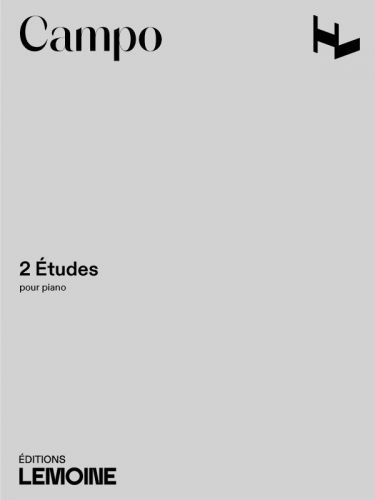 cubierta Etudes (2) Editions Henry Lemoine