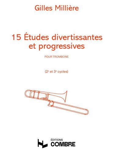cubierta Etudes divertissantes et progressives (15) Combre