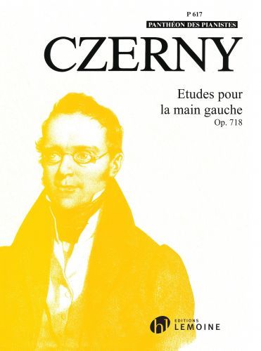 cubierta Etudes pour la main gauche Op.718 Editions Henry Lemoine