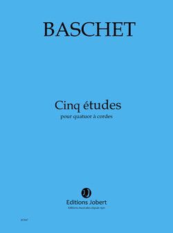 cubierta Etudes pour quatuor � cordes (5) Jobert