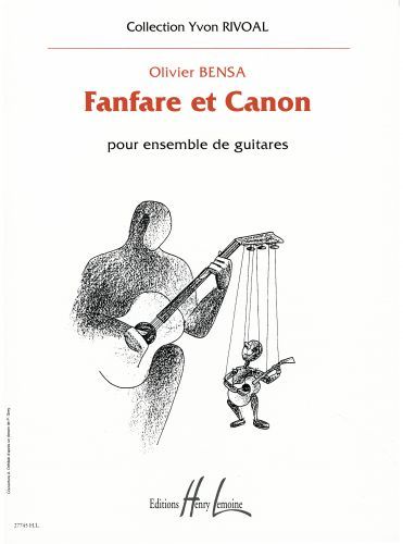 cubierta Fanfare et Canon Editions Henry Lemoine
