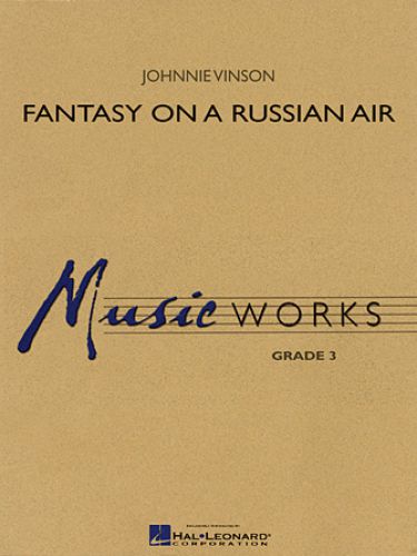 cubierta Fantasy On A Russian air Hal Leonard