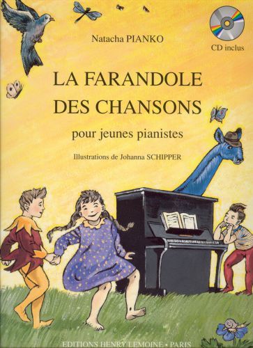 cubierta Farandole des chansons Editions Henry Lemoine