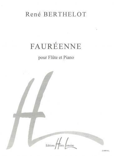 cubierta Faurenne Editions Henry Lemoine