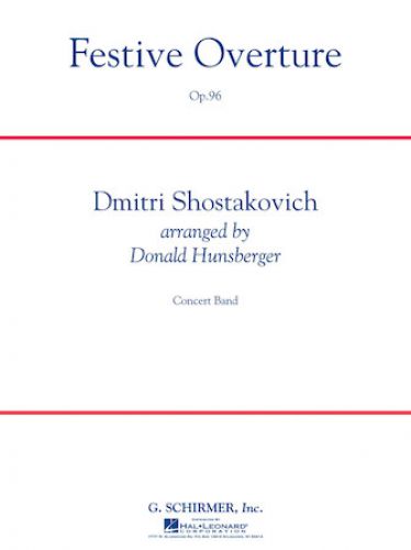 cubierta Festive Overture op. 96 G. Schirmer