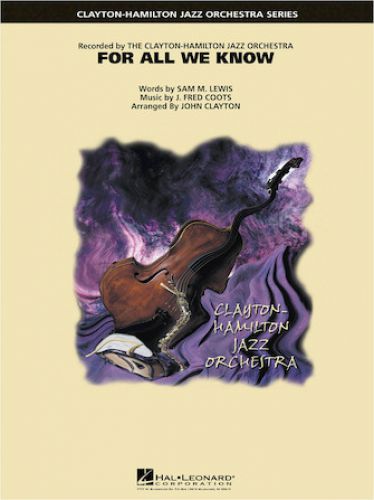 cubierta For All We Know Hal Leonard