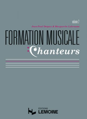 cubierta Formation musicale chanteurs Vol.2 Editions Henry Lemoine