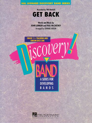 cubierta Get Back Hal Leonard