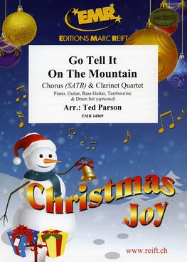 cubierta Go Tell It On The Mountain 4 Clarinets & Chorus Marc Reift