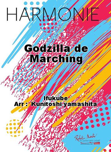 cubierta Godzilla de Marching Robert Martin