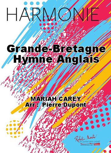 cubierta Grande-Bretagne Hymne Anglais Robert Martin