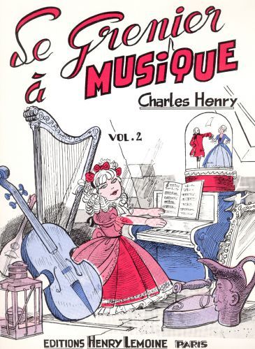 cubierta Grenier  musique Vol.2 Editions Henry Lemoine