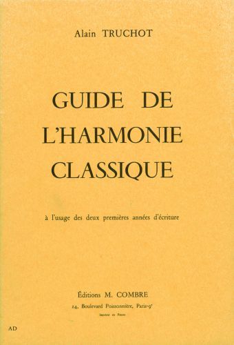 cubierta Guide de l'harmonie classique Combre