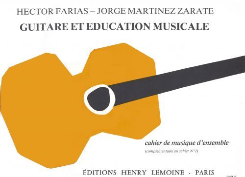 cubierta Guitare et ducation musicale Vol.musique d'ensemble Editions Henry Lemoine