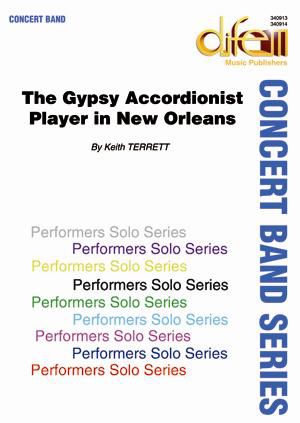 cubierta Gypsy Accordionist Player in New Orleans      accordion solo Difem
