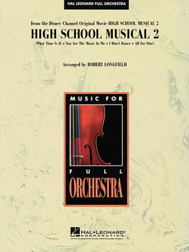 cubierta High School Musical 2 Hal Leonard