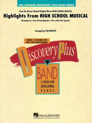 cubierta Highlights from High School Musical Hal Leonard
