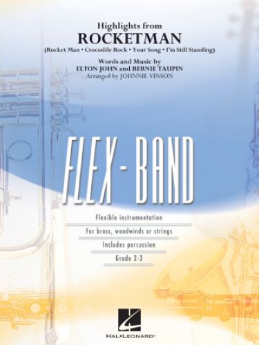 cubierta Highlights from Rocketman Hal Leonard