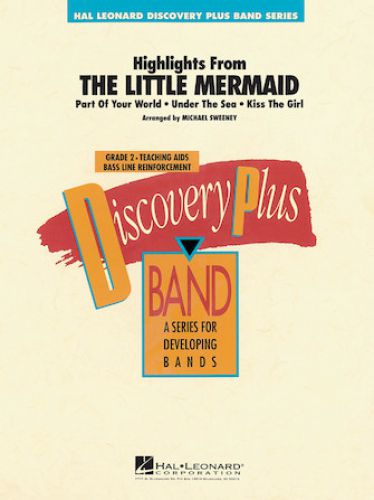 cubierta Highlights from the Little Mermaid Hal Leonard