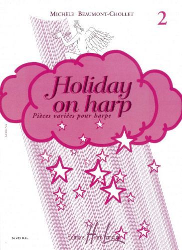 cubierta Holiday on harp Vol.2 Editions Henry Lemoine