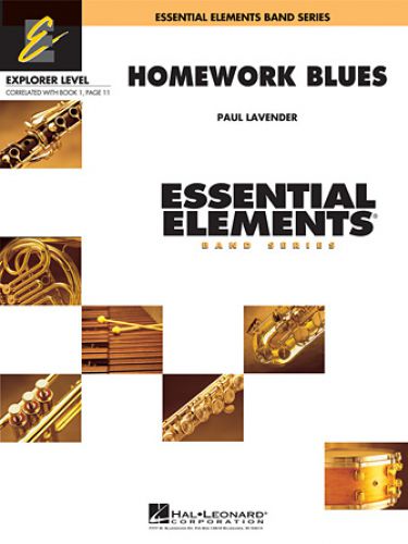 cubierta Homework Blues Hal Leonard