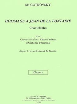 cubierta Hommage  Jean de la Fontaine Combre