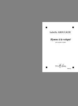 cubierta Hymne  la volupt Editions Henry Lemoine