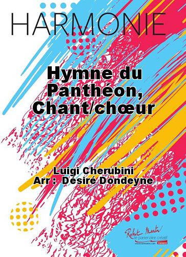 cubierta Hymne du Panthon, Chant/chur Robert Martin