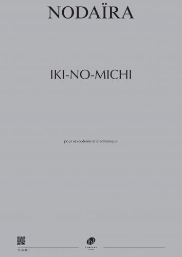 cubierta Iki-no-Michi (Les Voies du souffle) Editions Henry Lemoine
