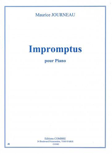 cubierta Impromptus Op.55, 56, 58, 59, 60 et 61 Combre