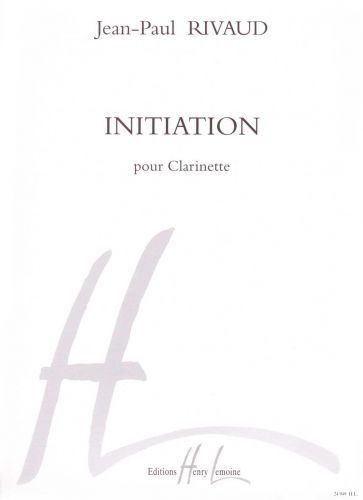 cubierta Initiation Editions Henry Lemoine