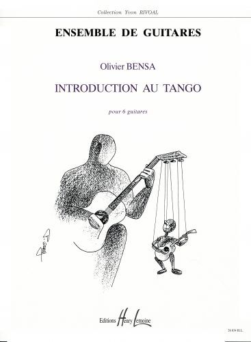 cubierta Introduction au tango Editions Henry Lemoine