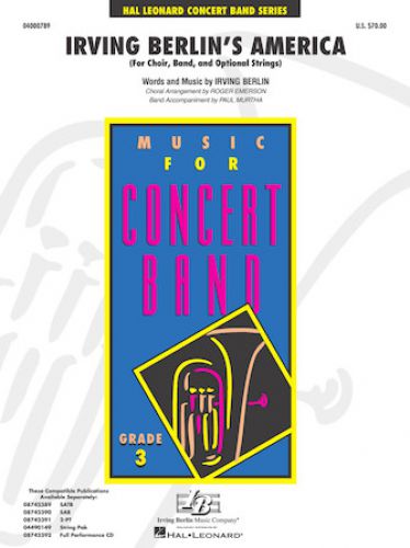 cubierta Irving Berlin's America (Medley) Hal Leonard