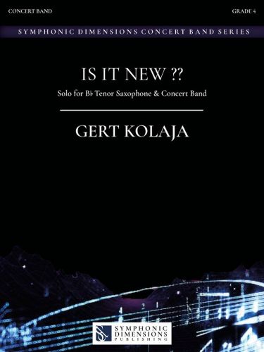 cubierta Is it new ?? Tenor Saxophone Solo Symphonic Dimensions