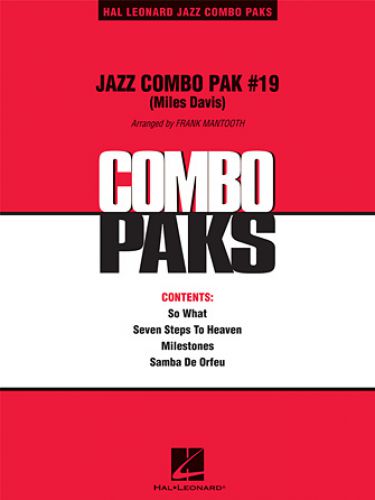 cubierta Jazz Combo Pak #19 (Miles Davis)  Hal Leonard