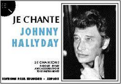 cubierta Je chante Hallyday Paul Beuscher