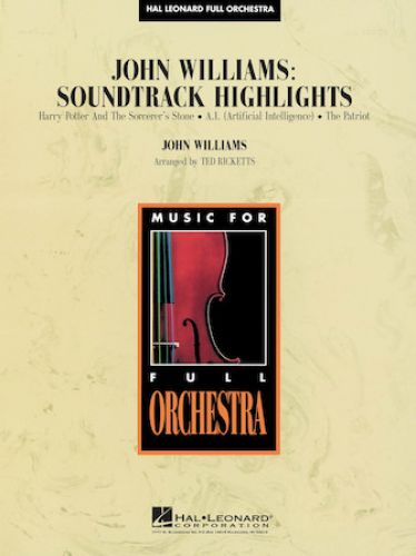 cubierta John Williams - Soundtrack Highlights Hal Leonard