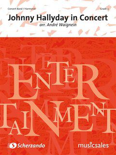 cubierta Johnny Hallyday In Concert De Haske