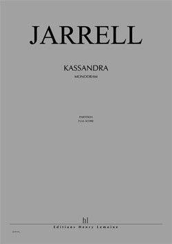 cubierta Kassandra (version allemande) Editions Henry Lemoine