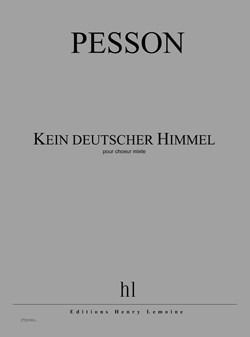 cubierta Kein deutscher Himmel Editions Henry Lemoine